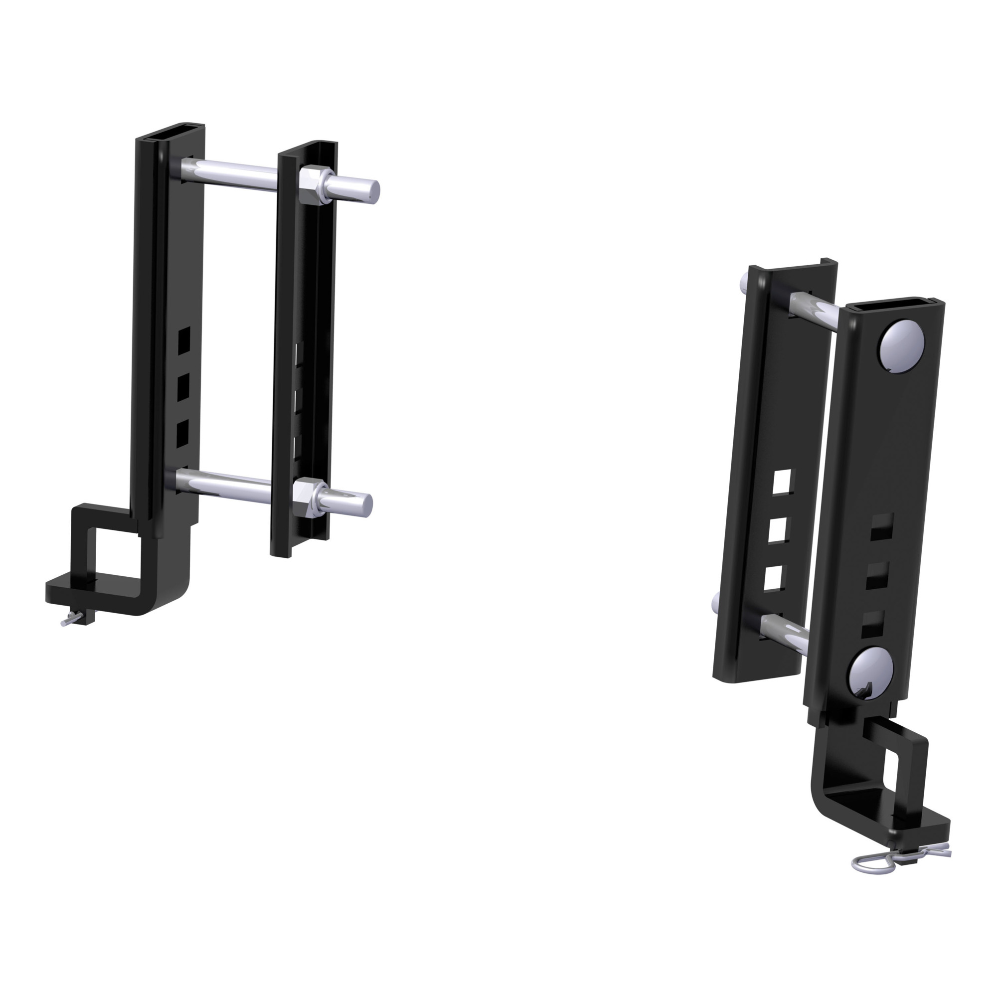 Curt Manufacturing TruTrack Adjustable Support Brackets, 6in., 2pk, Model# 17508